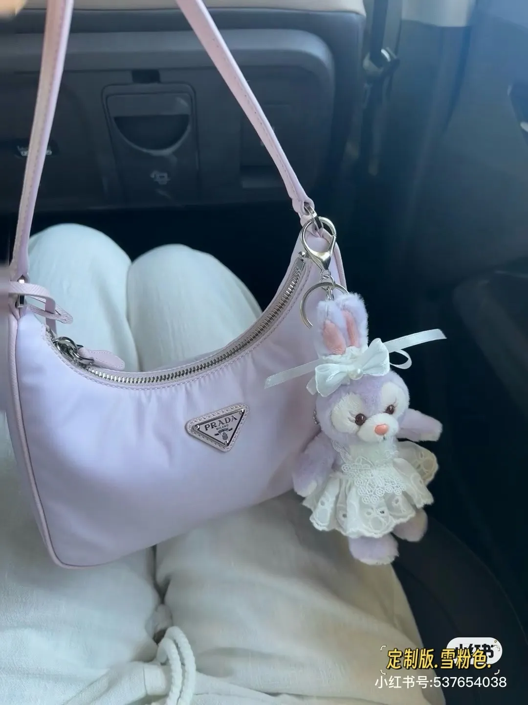 Prada Re-Edition 2005 Nylon Shoulder Bag D23018199 — view 3