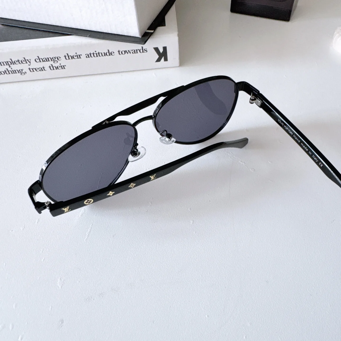 Louis Vuitton Men's Square-Frame Sunglasses D21017745 — view 5