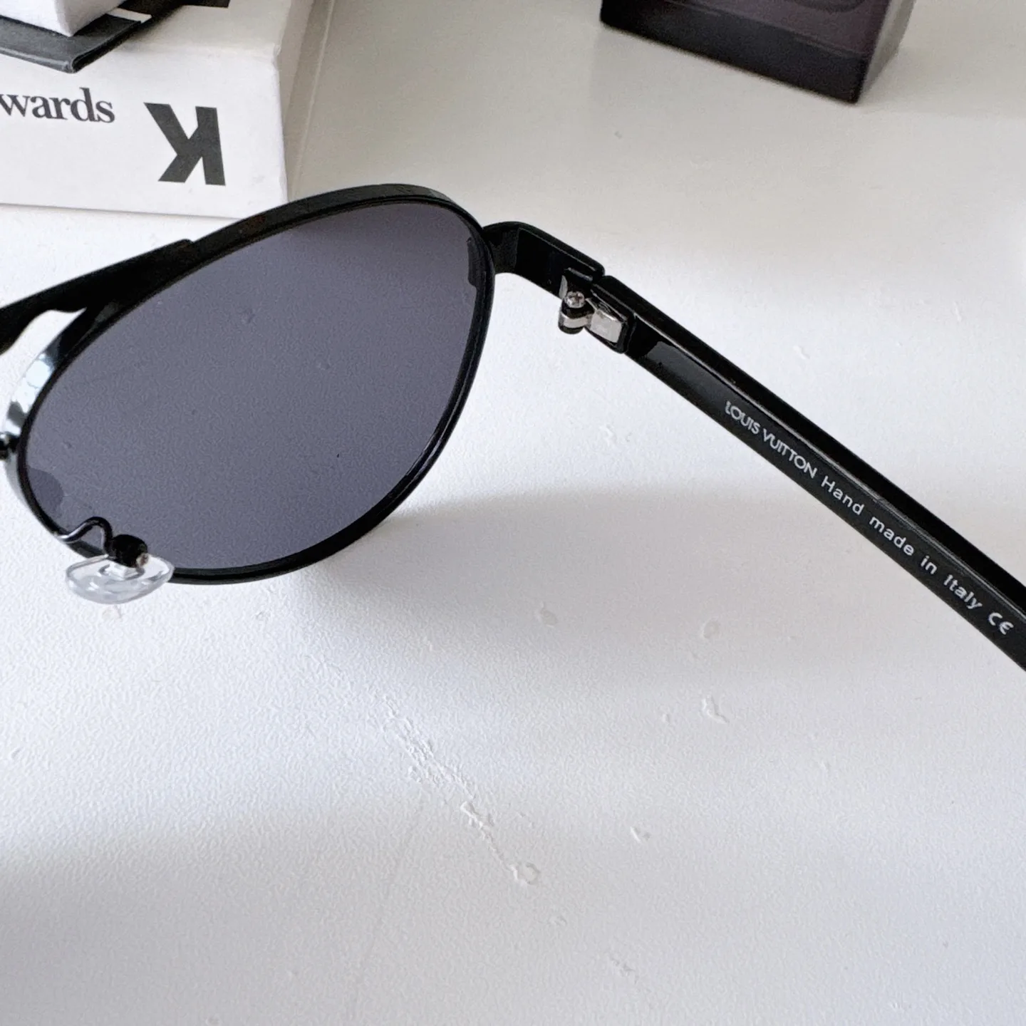 Louis Vuitton Men's Square-Frame Sunglasses D21017745 — view 6