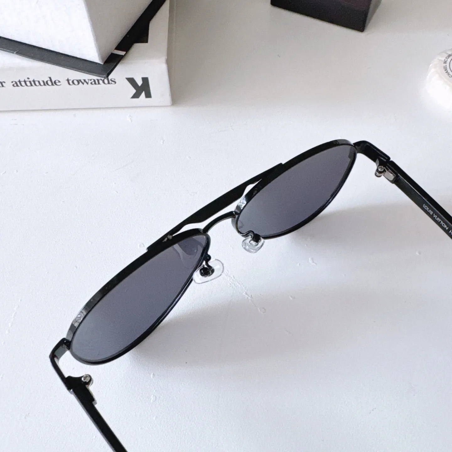 Louis Vuitton Men's Square-Frame Sunglasses D21017745 — view 7