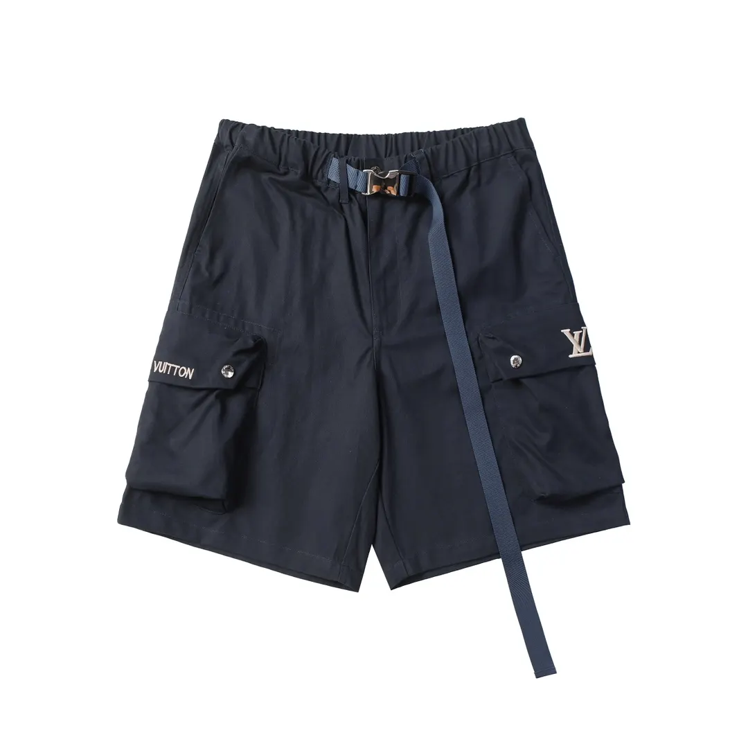 Logo-Embroidered Cotton-Blend Cargo Shorts D19013255
