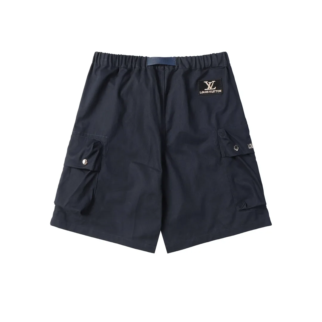 Logo-Embroidered Cotton-Blend Cargo Shorts D19013255 — view 2
