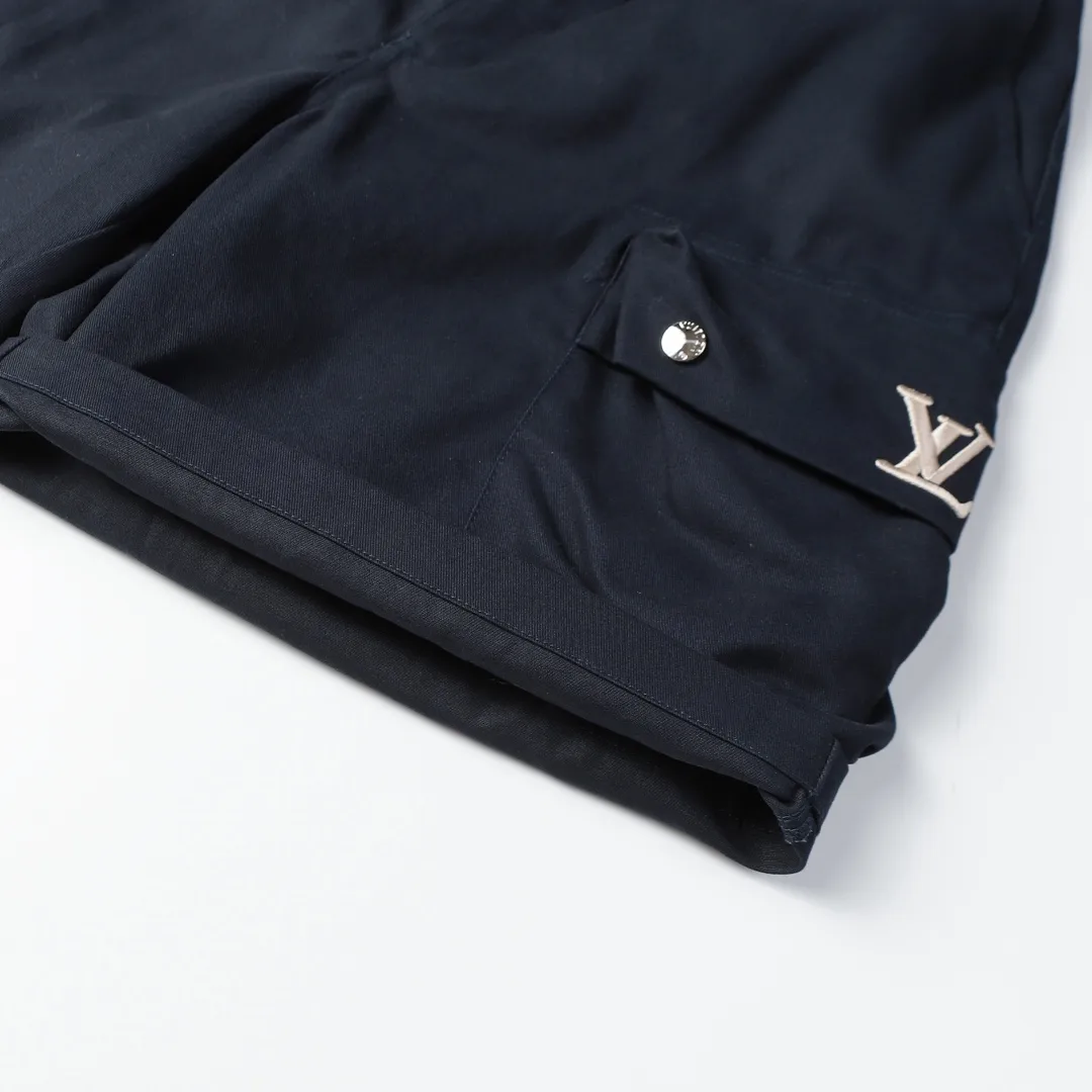 Logo-Embroidered Cotton-Blend Cargo Shorts D19013255 — view 8