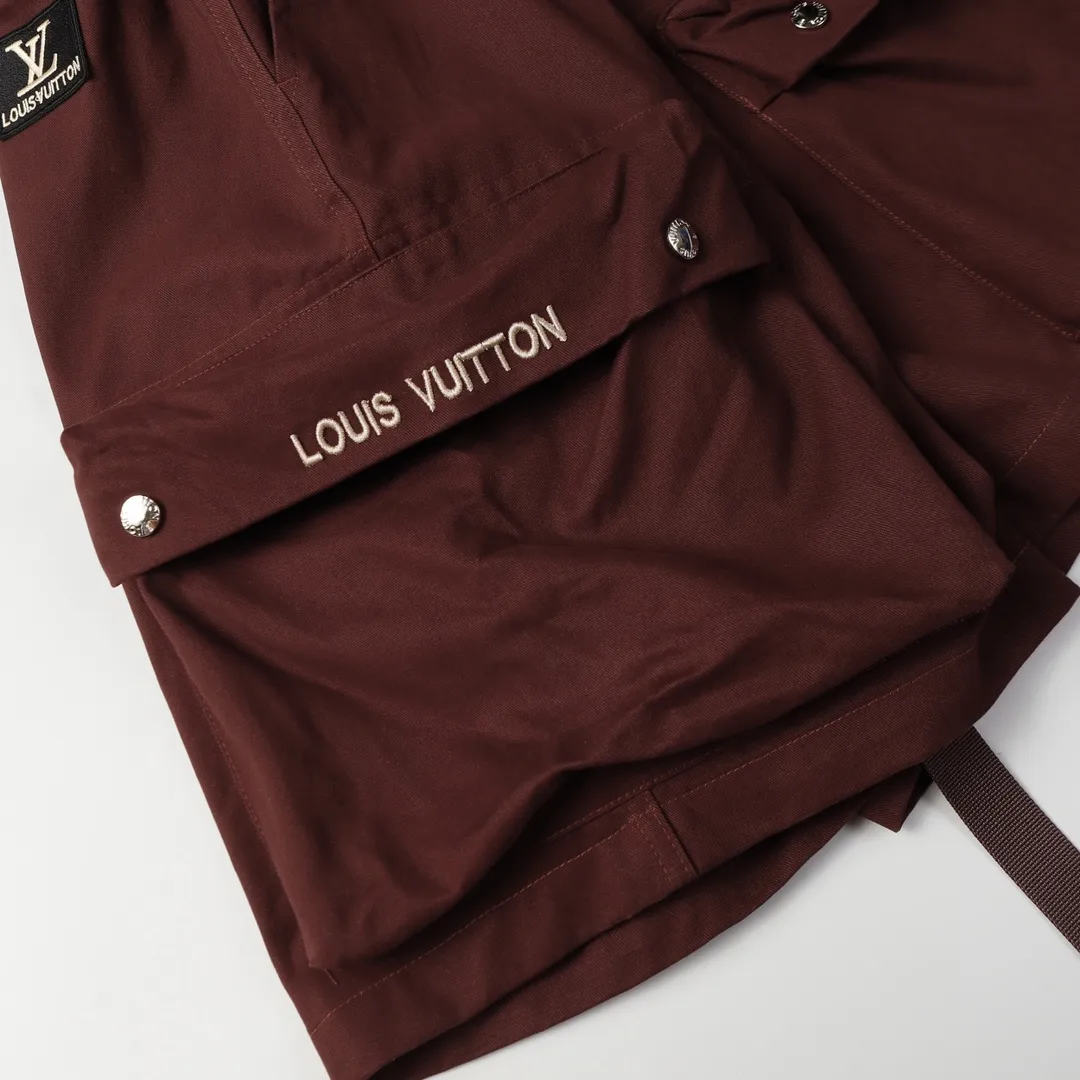 Logo-Embroidered Cotton-Blend Cargo Shorts D19013254 — view 3
