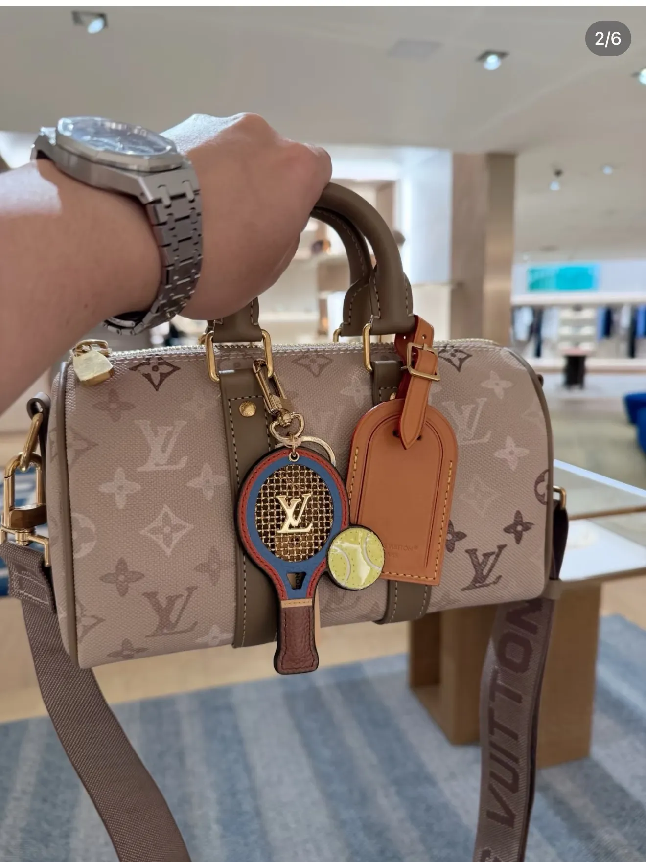 Keepall 25 Monogram Crossbody Bag D35518088 — view 5
