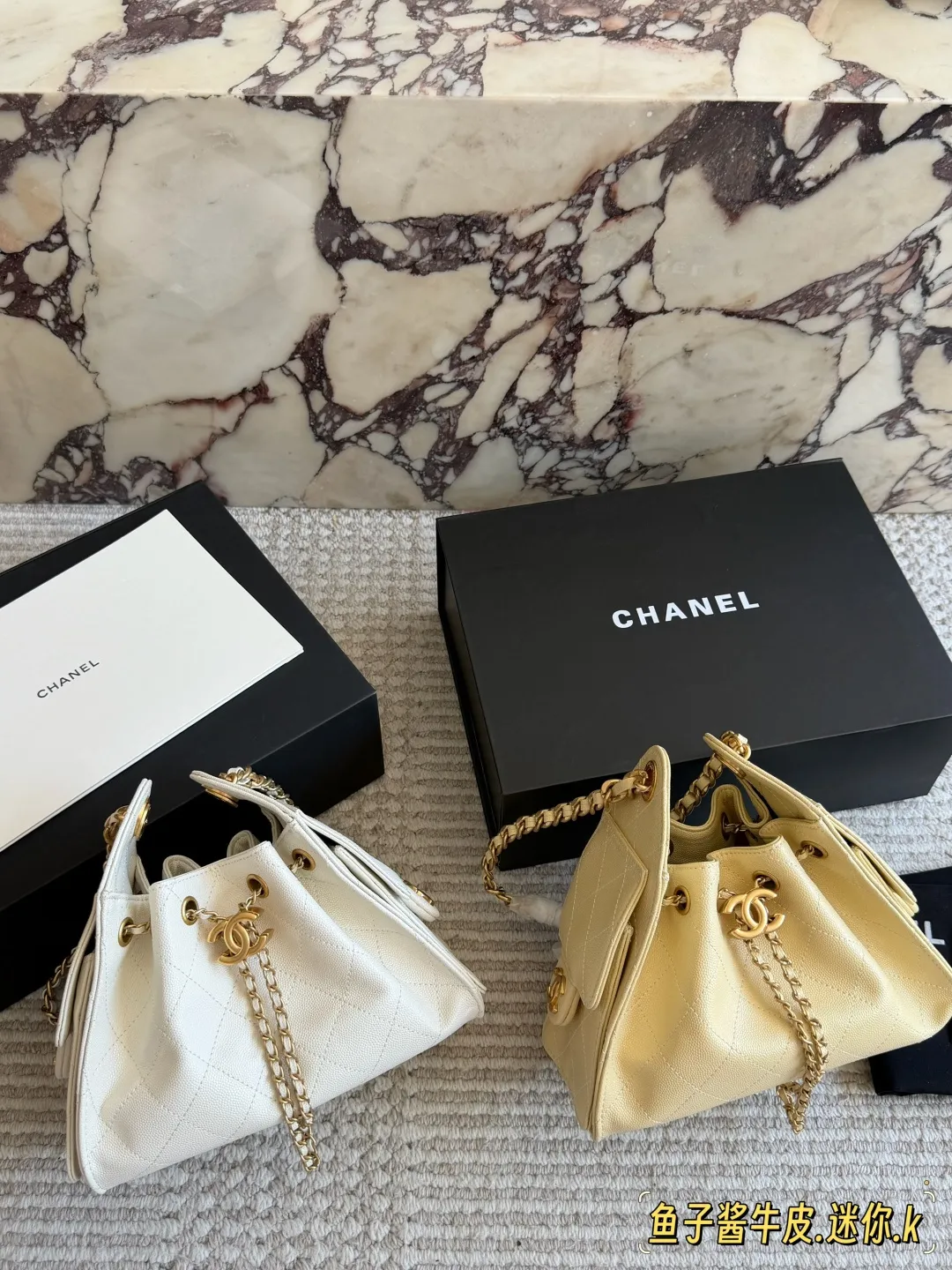 Chanel 25S Mini Hobo Bucket Bag D38018287