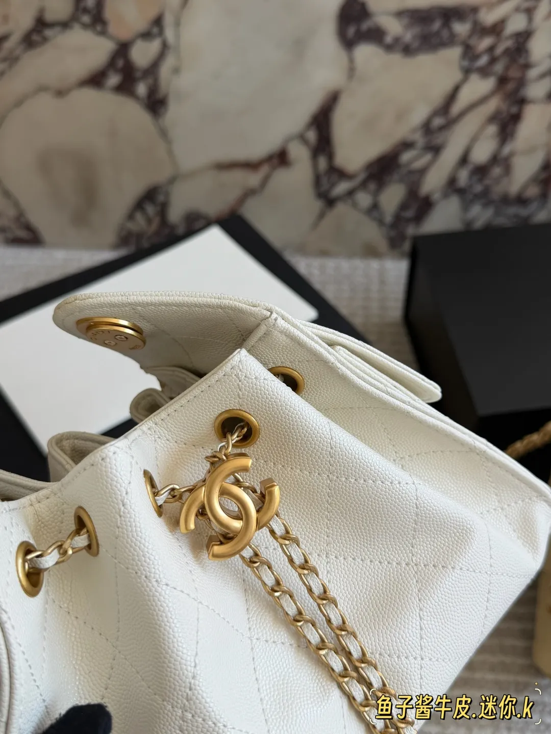 Chanel 25S Mini Hobo Bucket Bag D38018287 — view 4