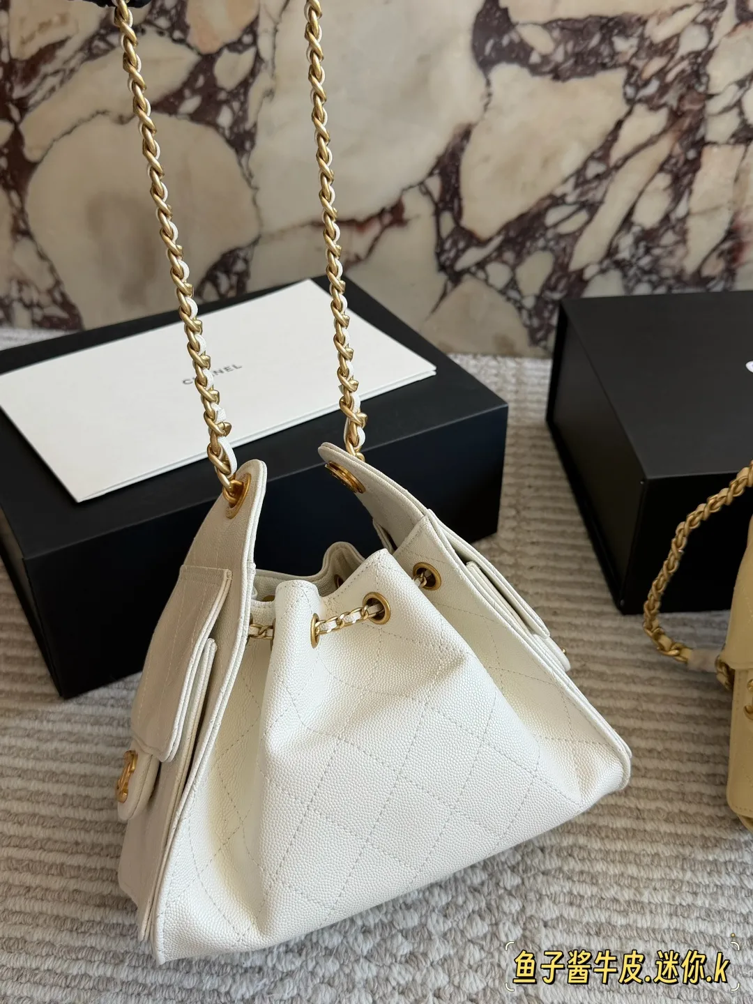 Chanel 25S Mini Hobo Bucket Bag D38018287 — view 7