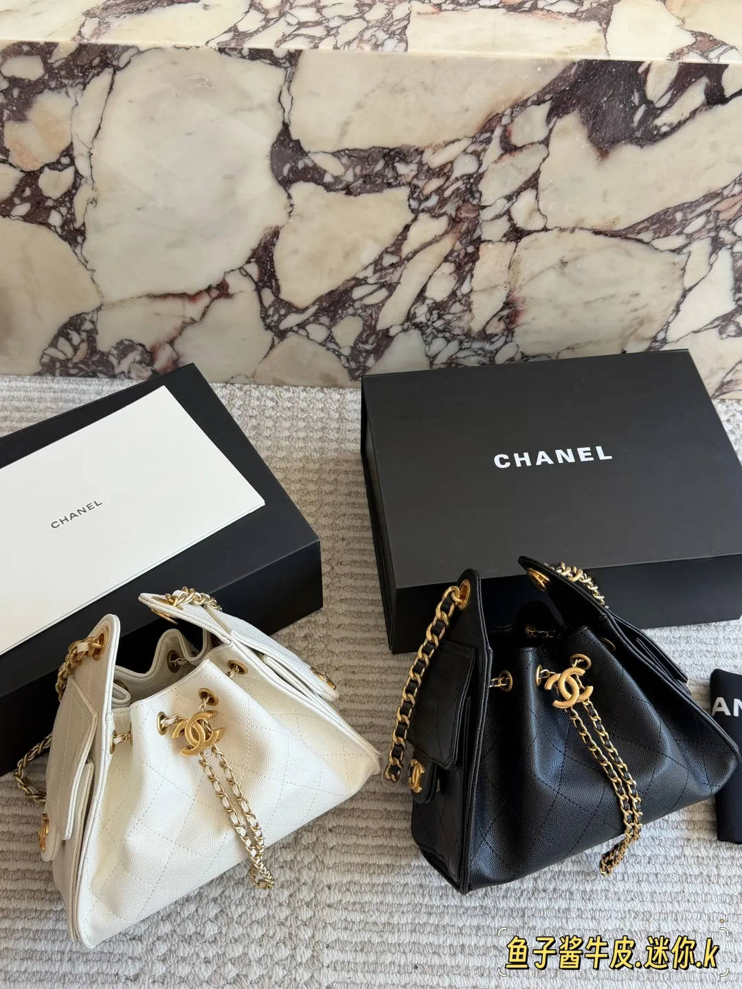 Chanel 25S Mini Hobo Bucket Bag D38018287 — view 12