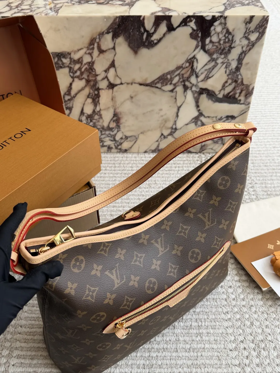 Monogram Hobo Shoulder Bag D36017880 — view 2