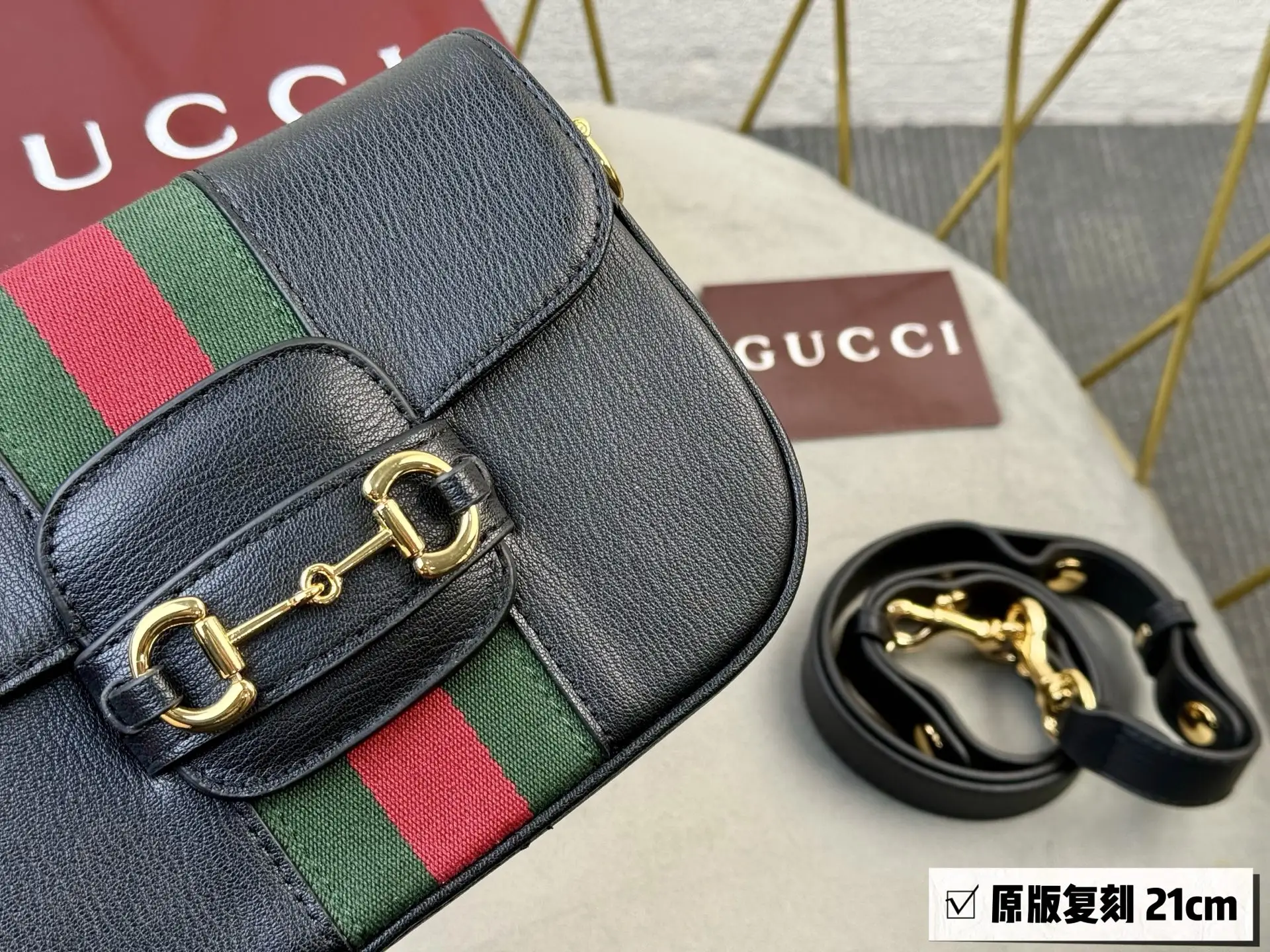 Horsebit 1955 Mini Shoulder Bag D31018297 — view 12