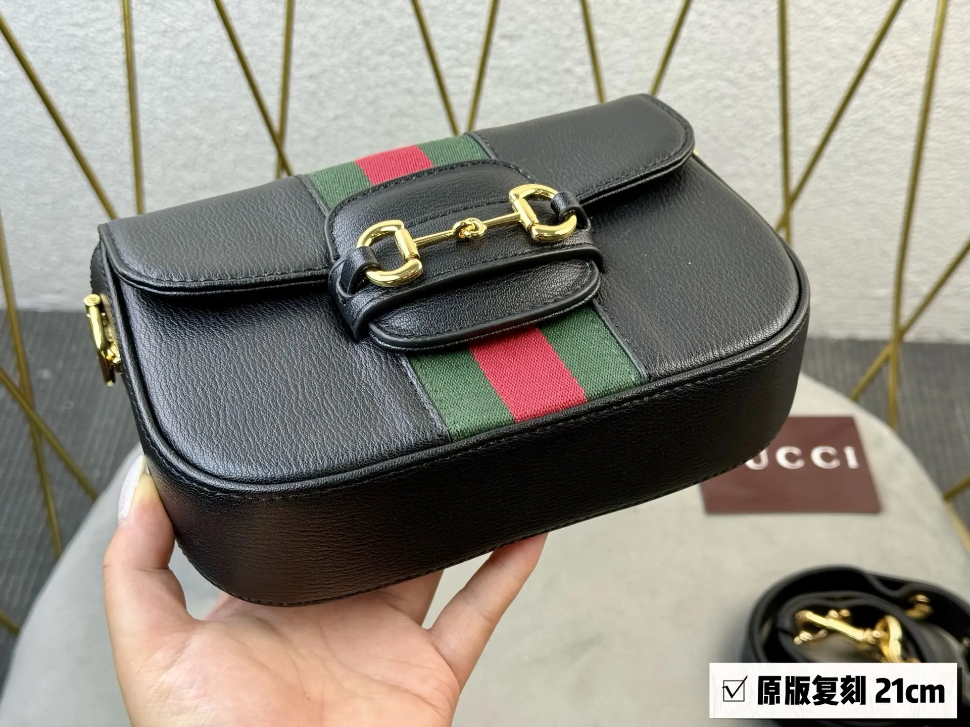 Horsebit 1955 Mini Shoulder Bag D31018297 — view 13