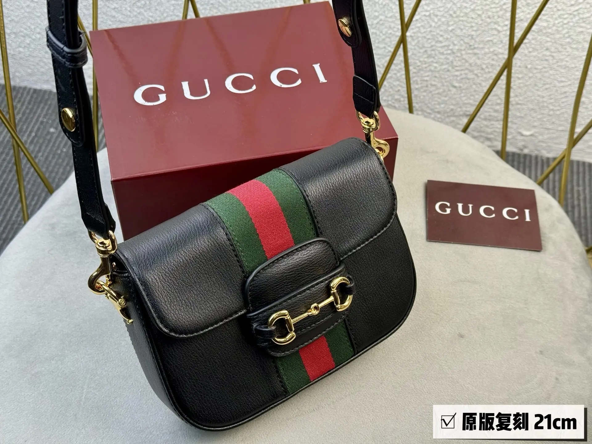 Horsebit 1955 Mini Shoulder Bag D31018297 — view 18