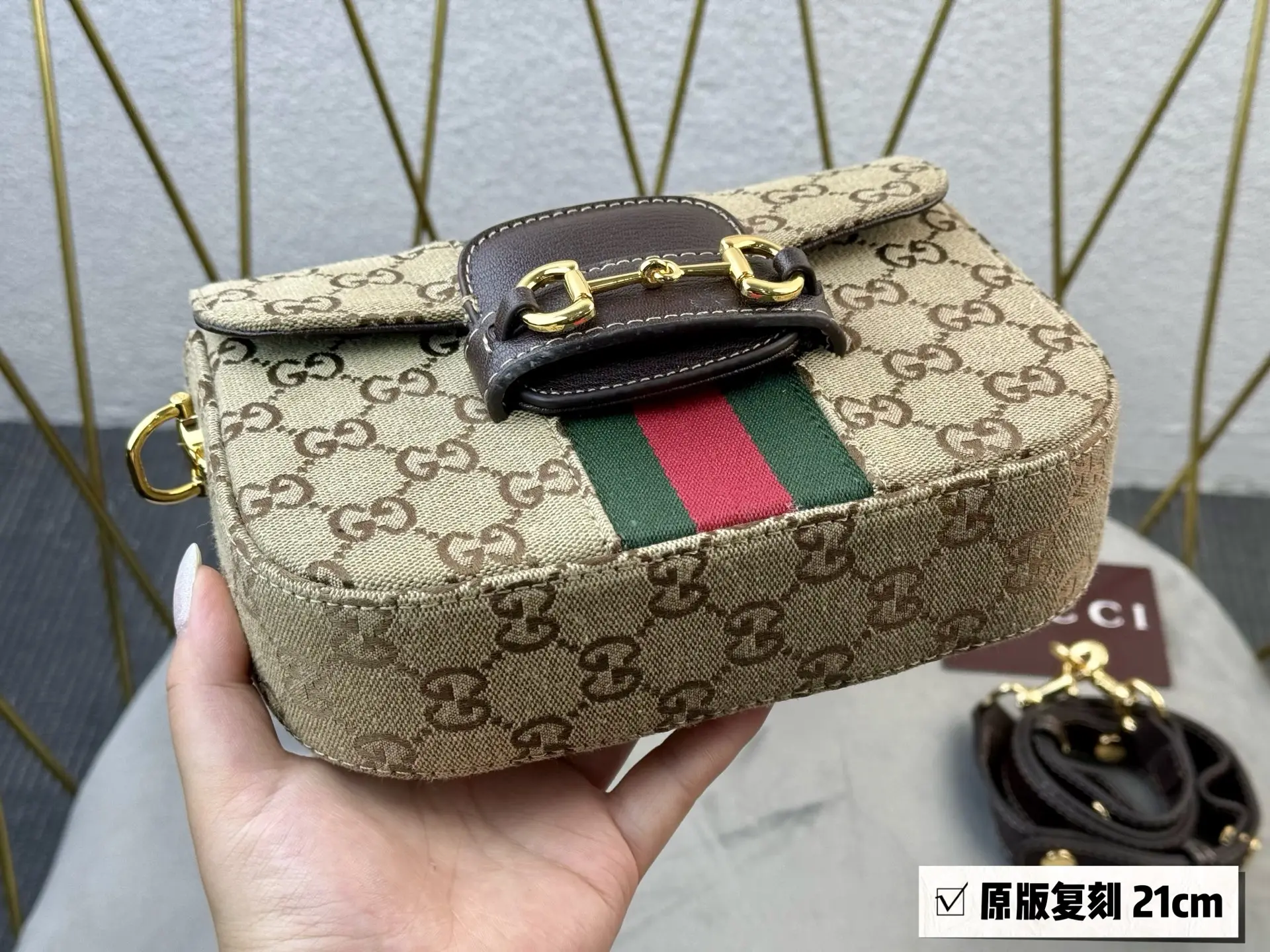 Horsebit 1955 Mini Shoulder Bag D31018297 — view 4