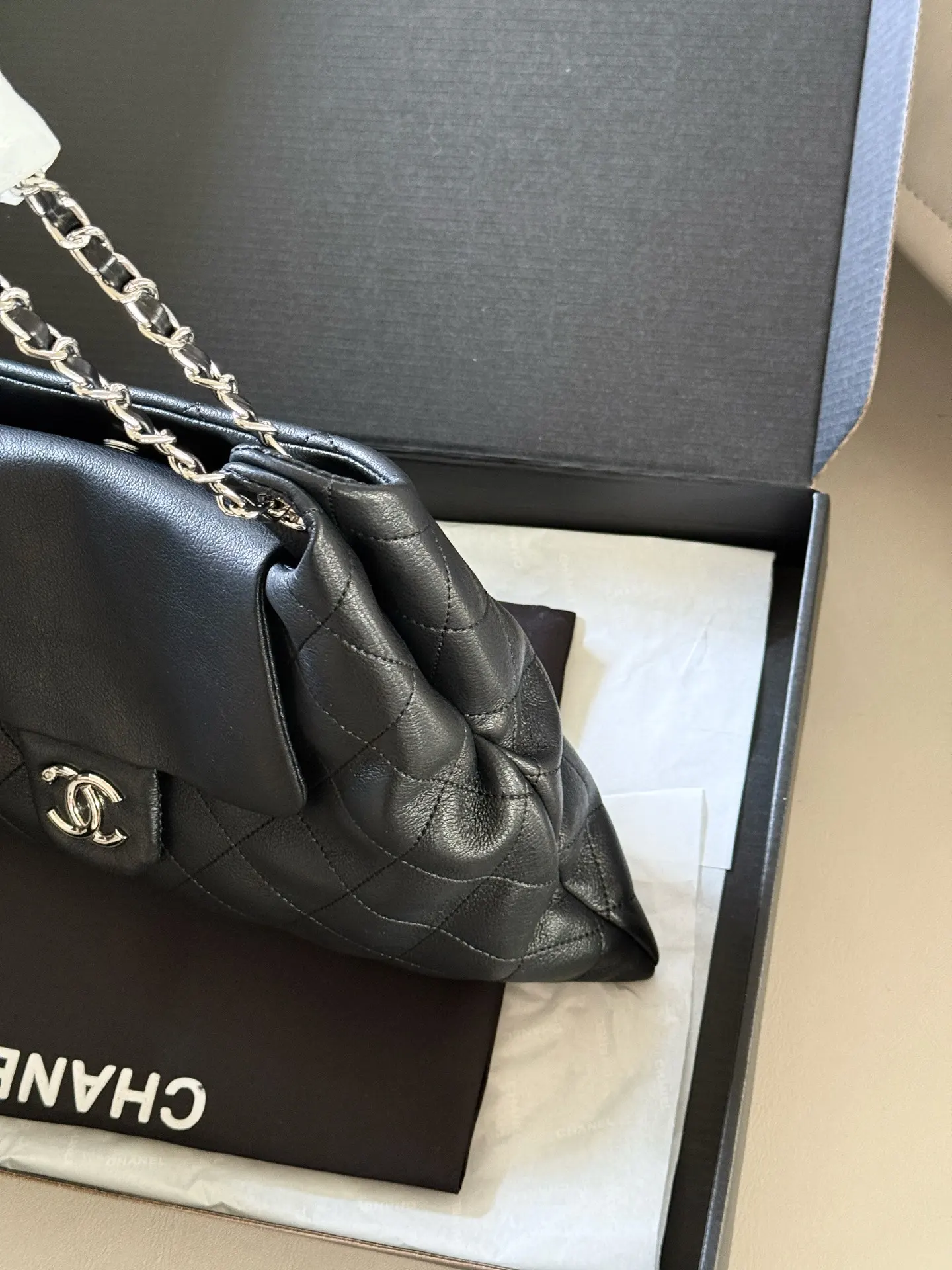 Chanel Quilted Leather Crossbody Bag D27518224 — view 6
