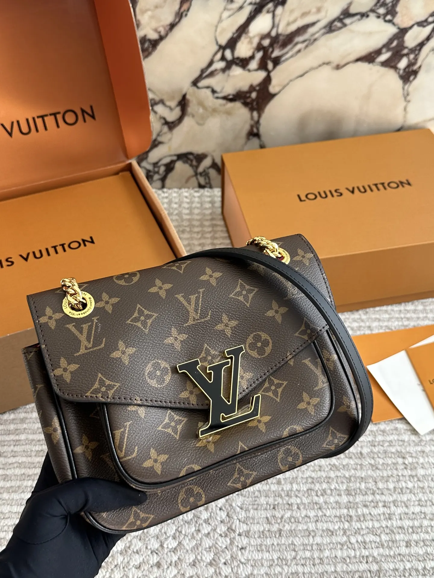Monogram Passy Flap Bag D35518215 — view 5