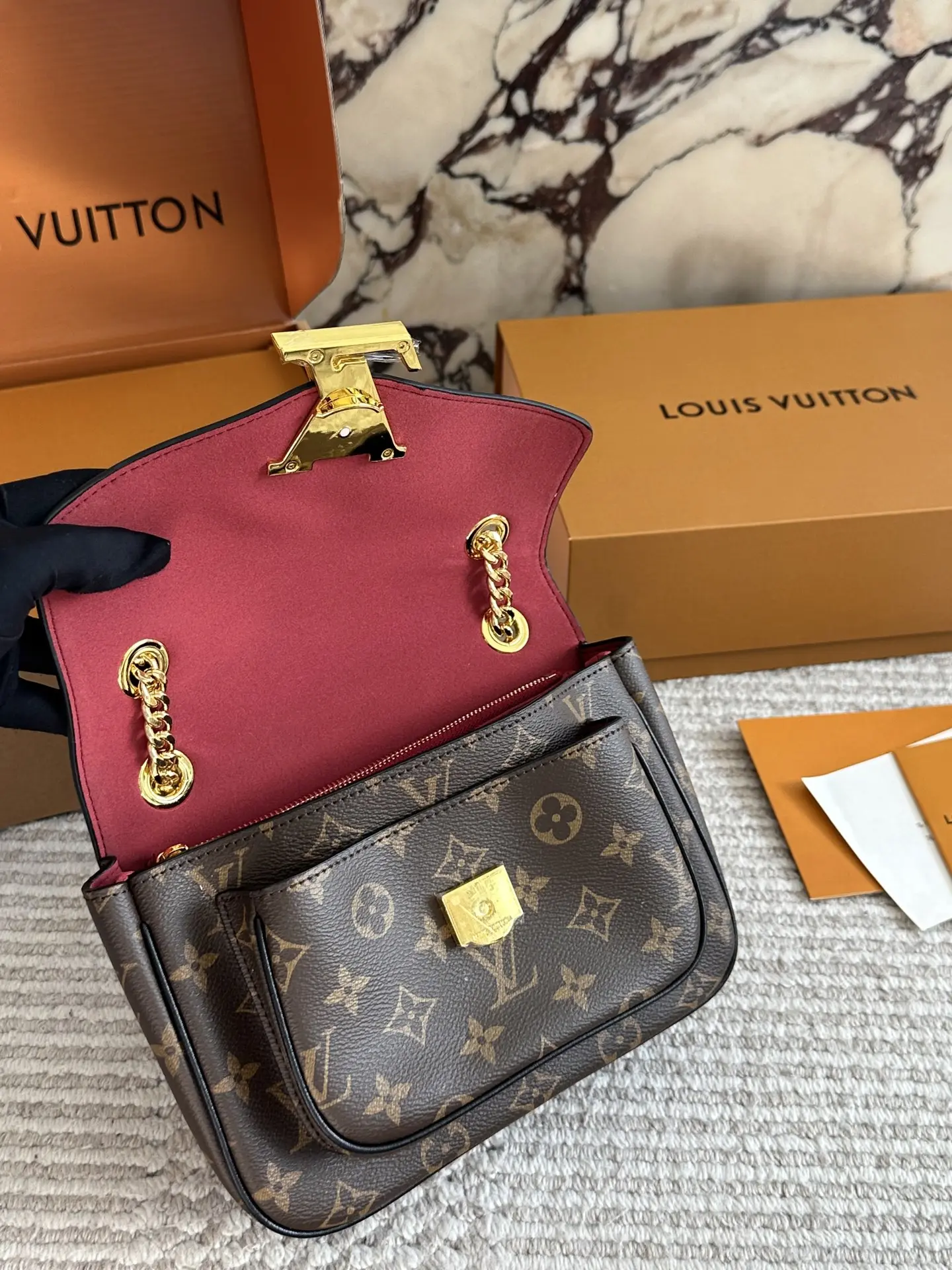 Monogram Passy Flap Bag D35518215 — view 7