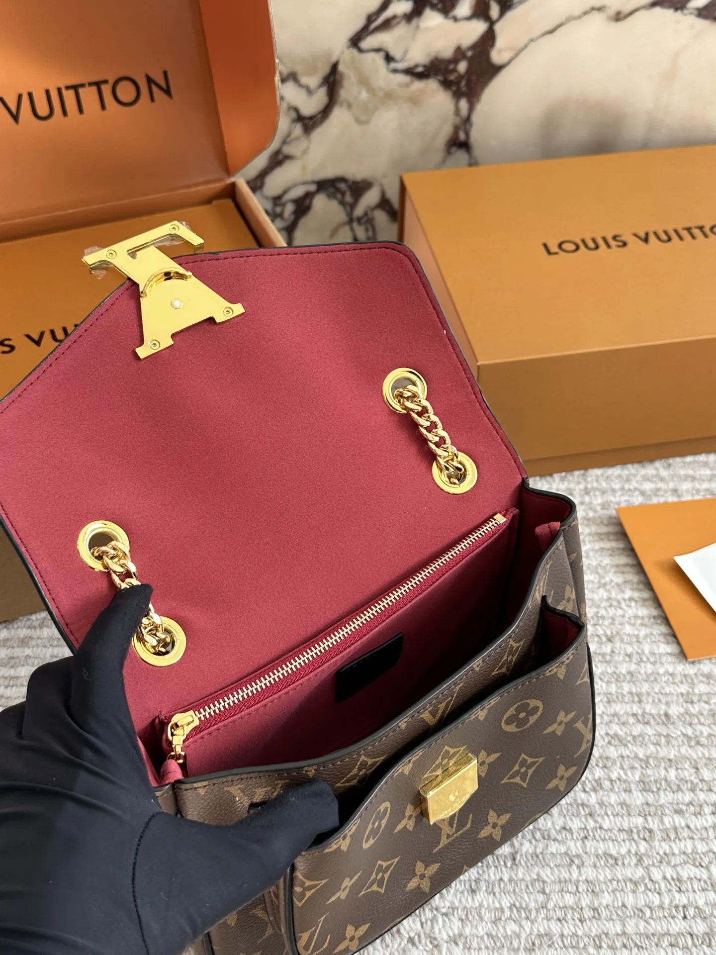 Monogram Passy Flap Bag D35518215 — view 8