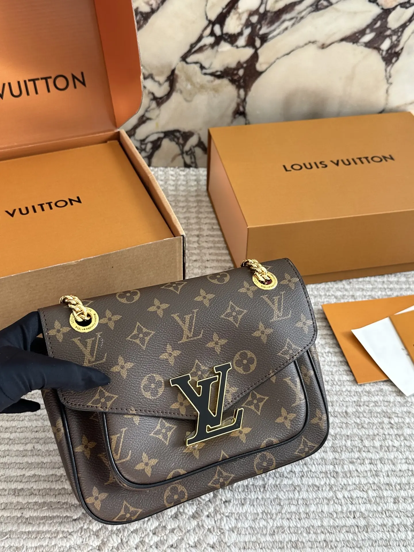 Monogram Passy Flap Bag D35518215 — view 9