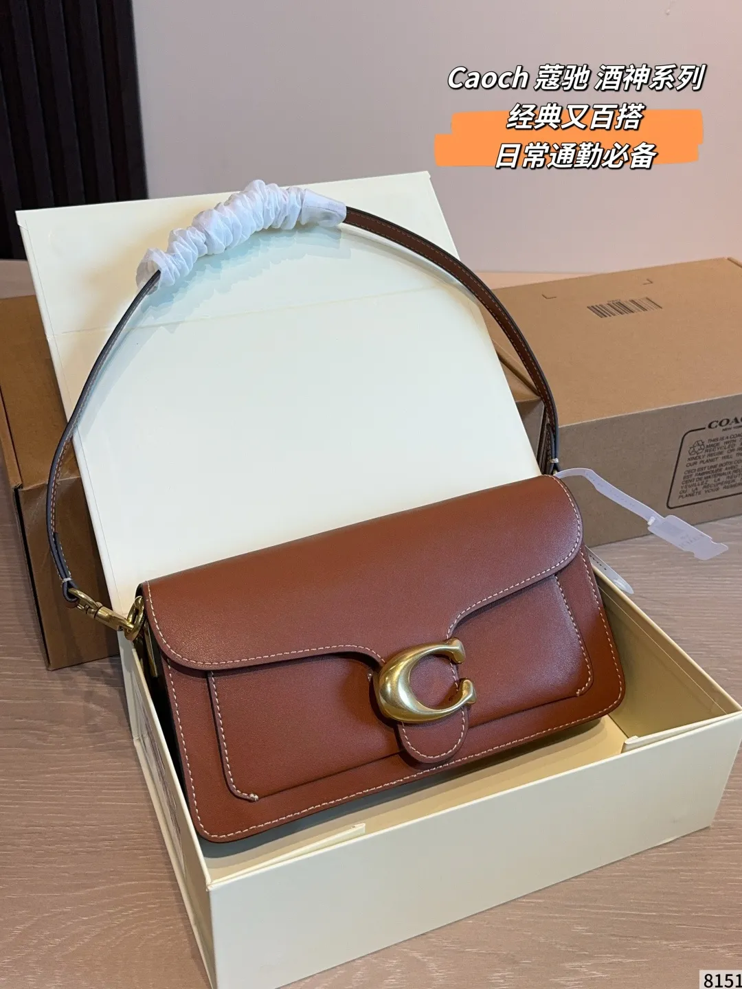 Tabby Shoulder Bag in Leather D33018017 — view 11