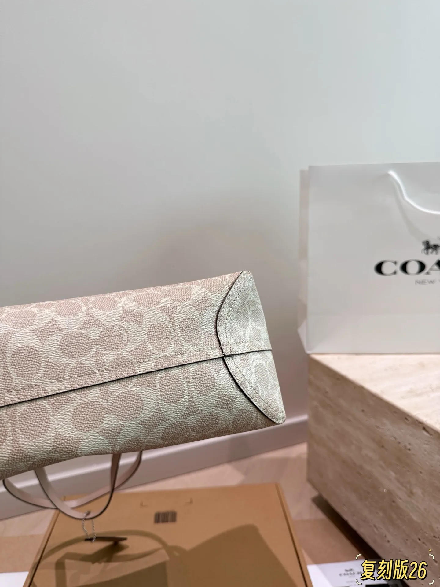 City 26 Signature Canvas Tote Bag D26017945 — view 15