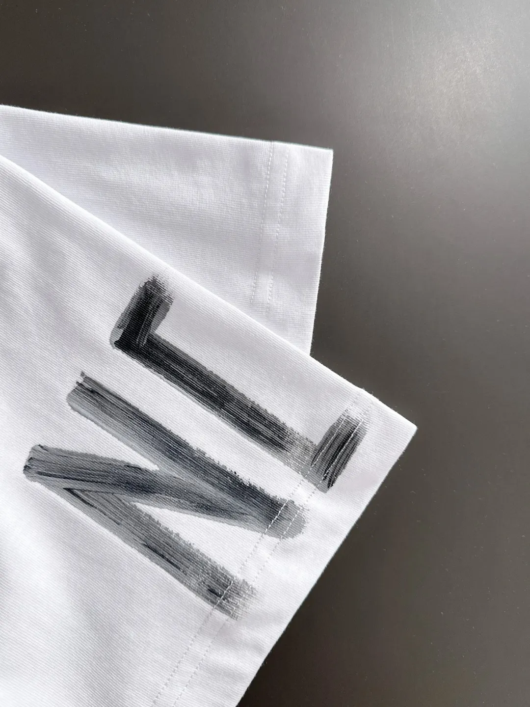 Logo Print Cotton Jersey T-Shirt D18013569 — view 3