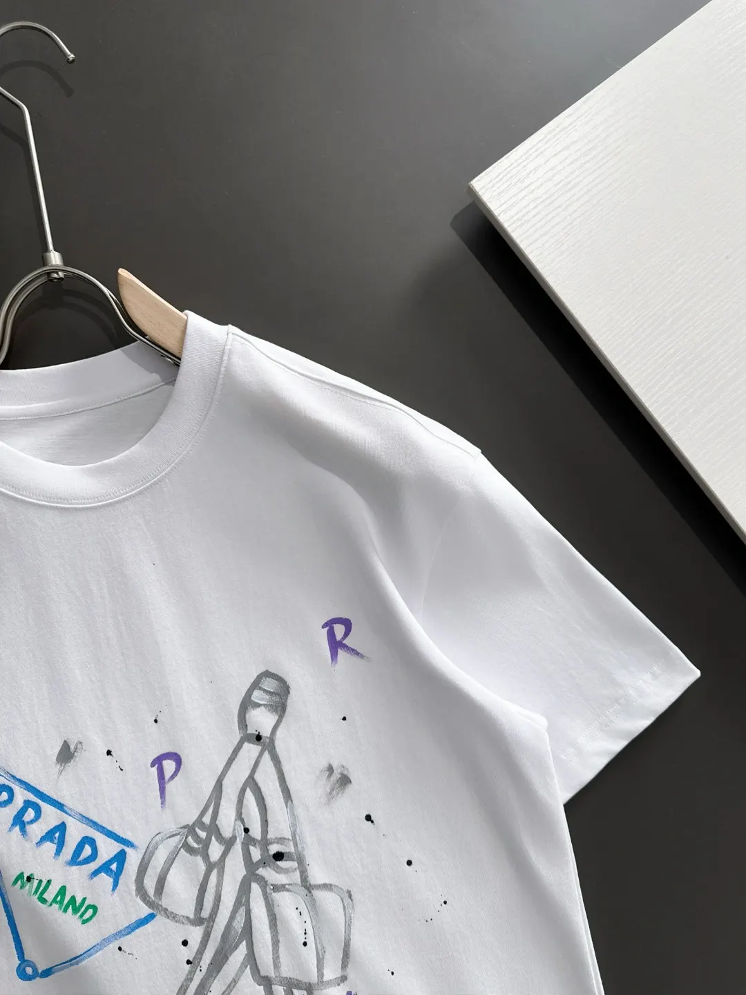 Prada Sketch Graphic Print T-Shirt D18013565 — view 2