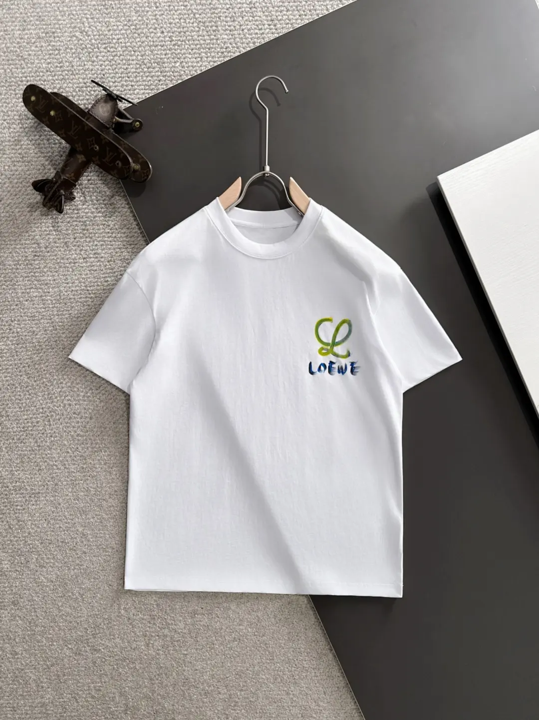 Logo Embroidered Cotton T-Shirt D18013567
