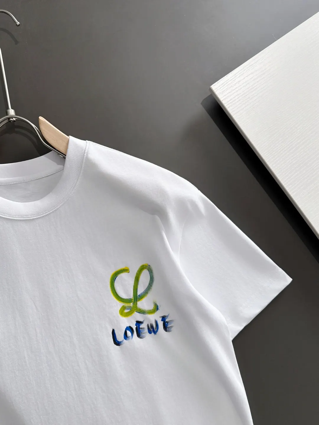 Logo Embroidered Cotton T-Shirt D18013567 — view 2