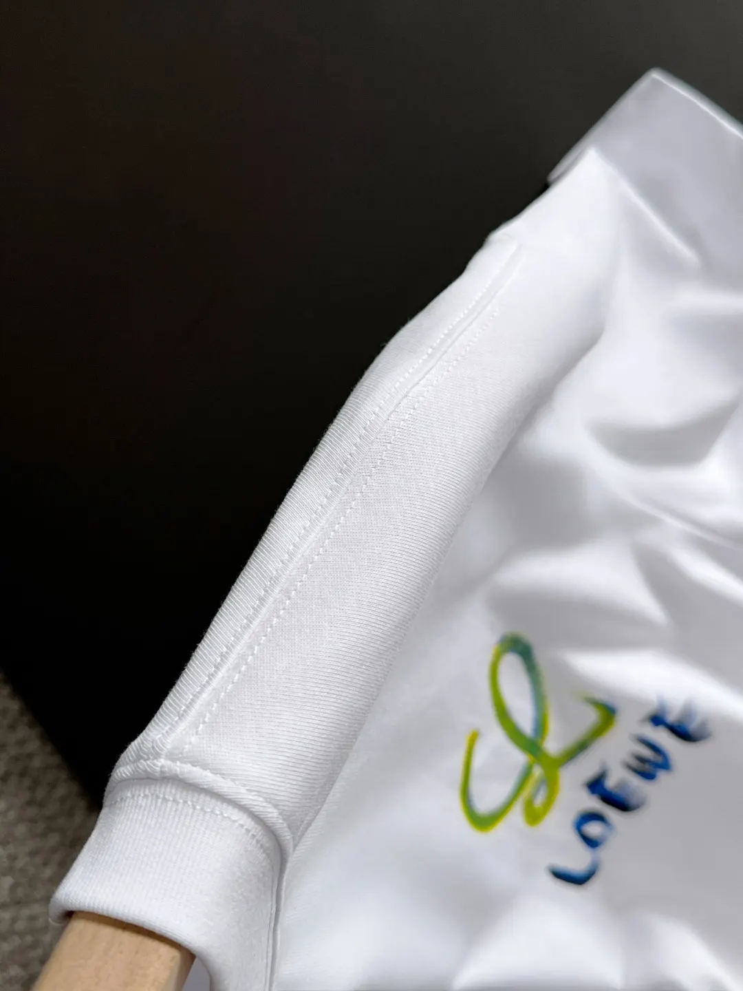 Logo Embroidered Cotton T-Shirt D18013567 — view 4