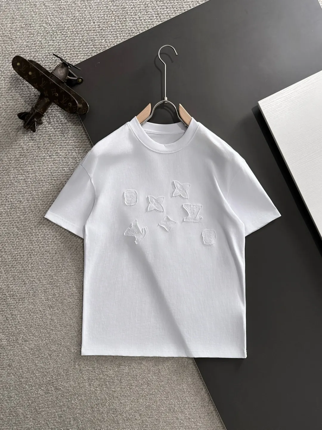 Embossed Monogram Cotton T-Shirt D18013559