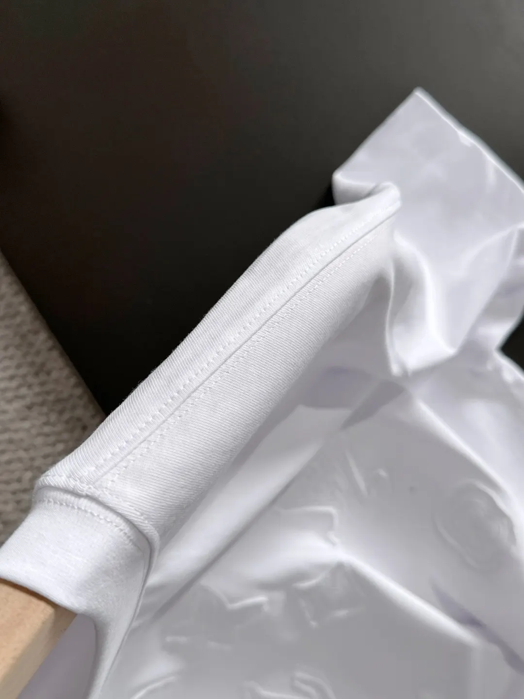 Embossed Monogram Cotton T-Shirt D18013559 — view 6