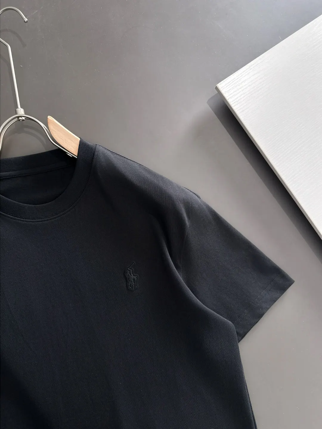 Embroidered Logo Cotton T-Shirt D18013554 — view 2
