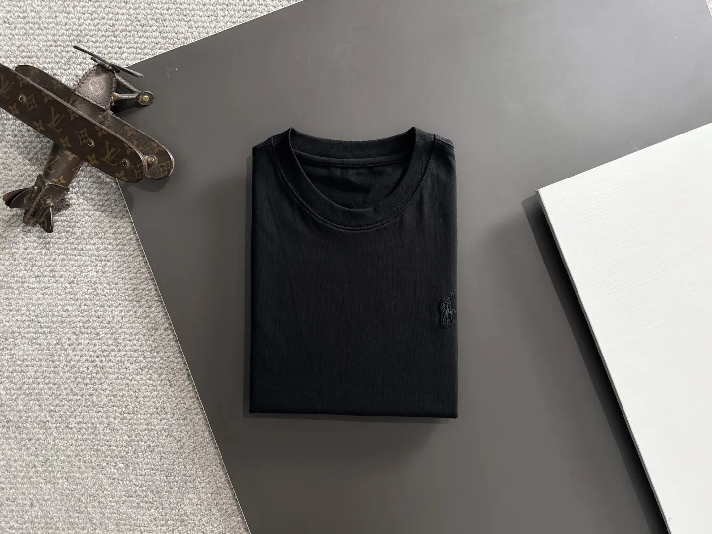 Embroidered Logo Cotton T-Shirt D18013554 — view 8