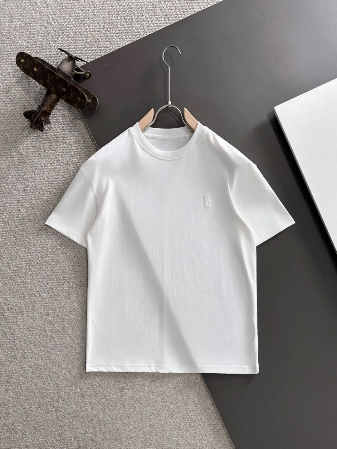 Embroidered Logo Cotton T-Shirt D18013555