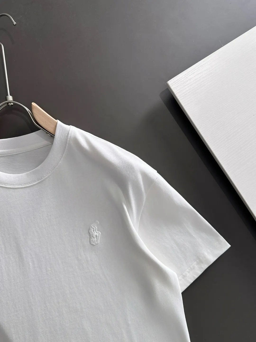 Embroidered Logo Cotton T-Shirt D18013555 — view 2