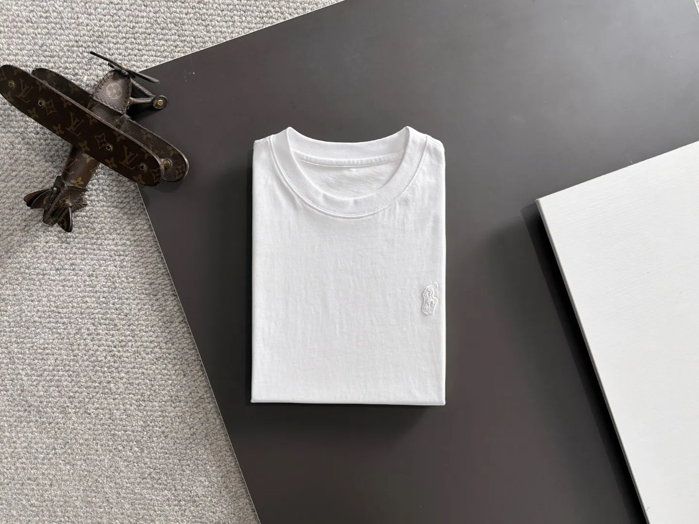 Embroidered Logo Cotton T-Shirt D18013555 — view 8