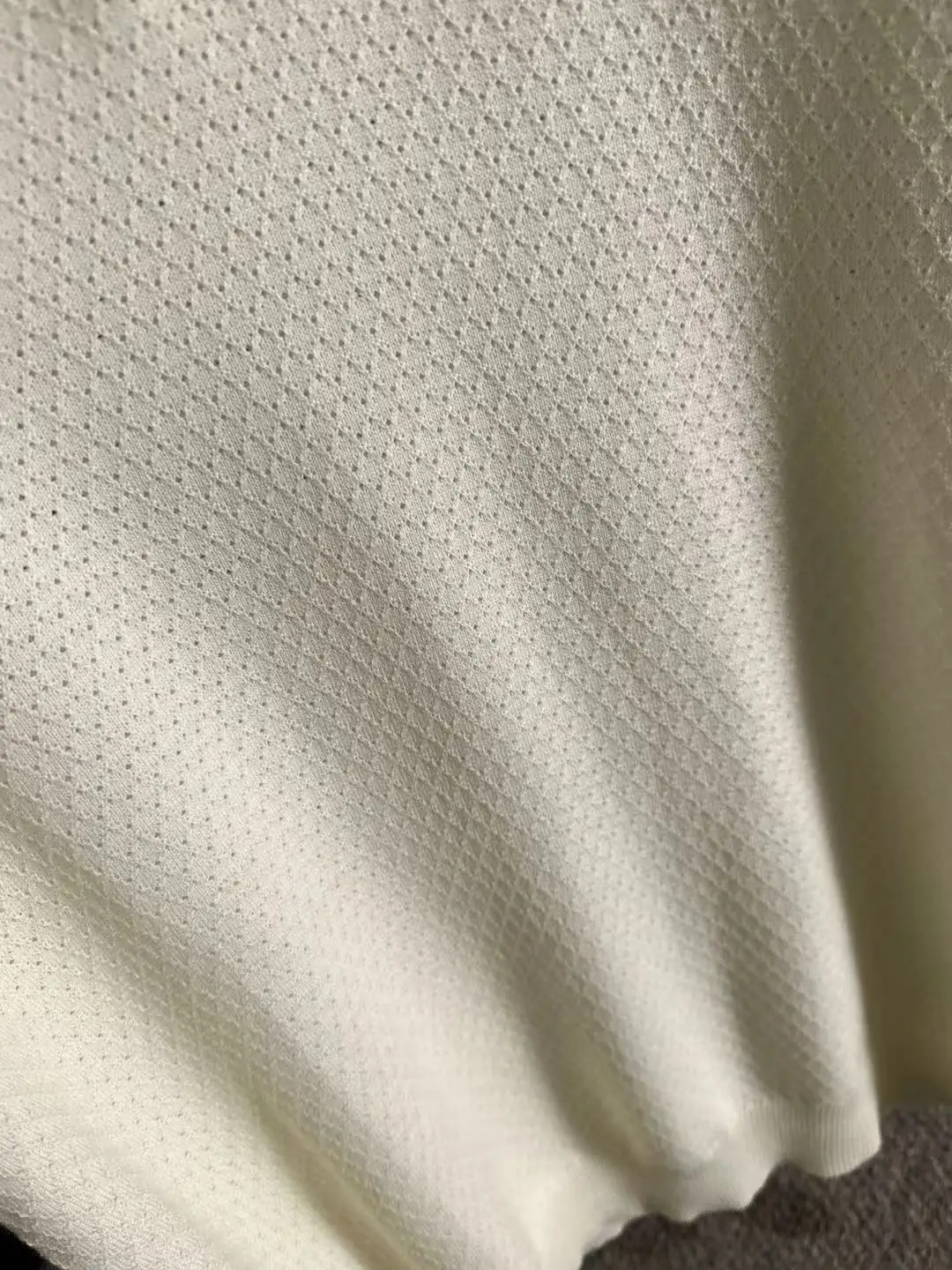 Textured Knit V-Neck Polo Shirt D20015186 — view 7