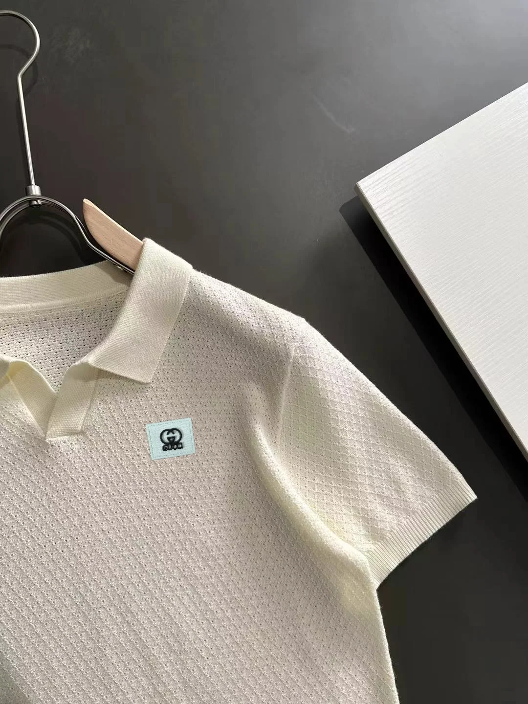 Textured Knit Polo Shirt D20015273 — view 2