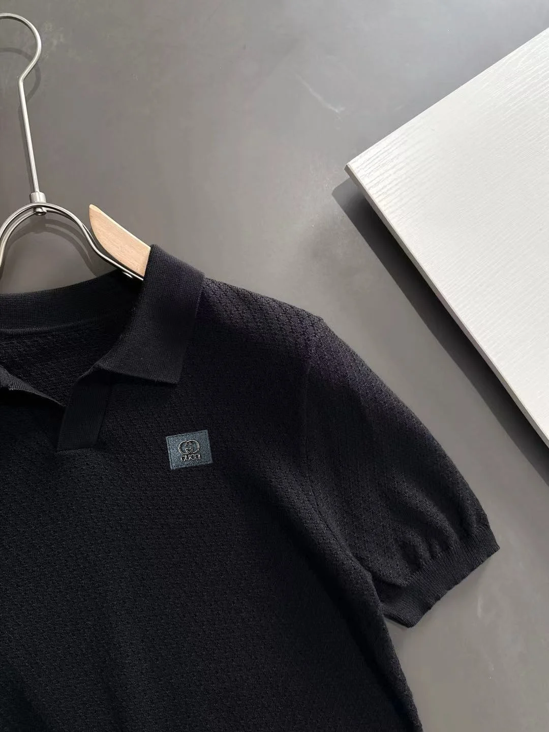 Textured Knit Polo Shirt D20015274 — view 2