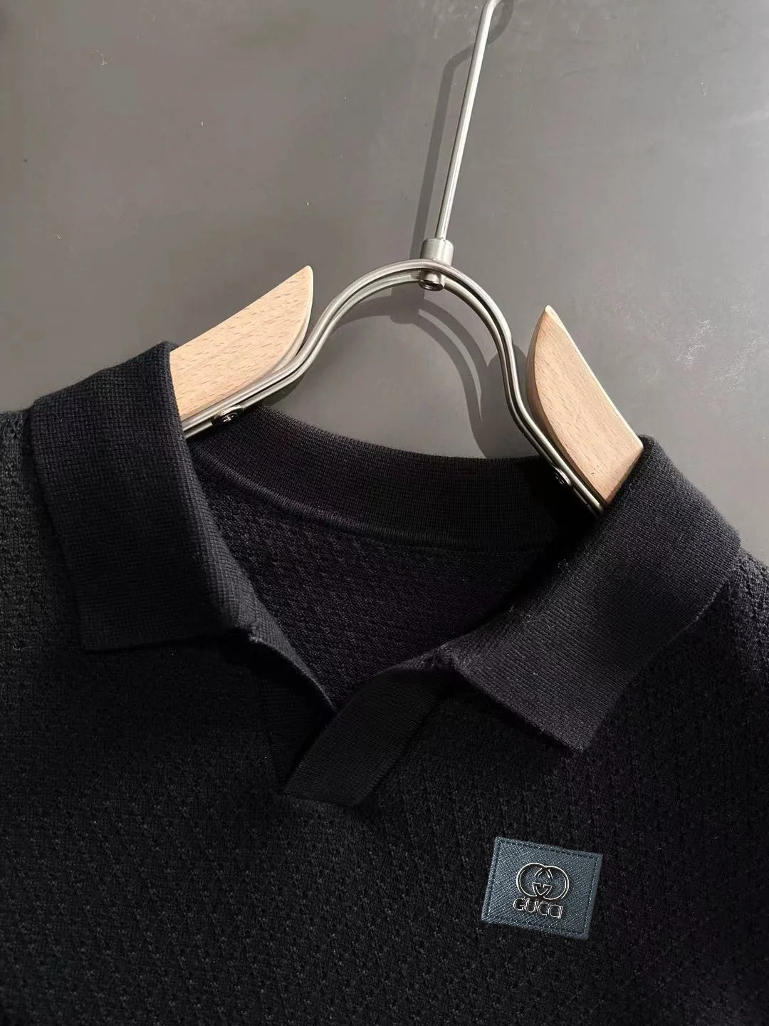 Textured Knit Polo Shirt D20015274 — view 3