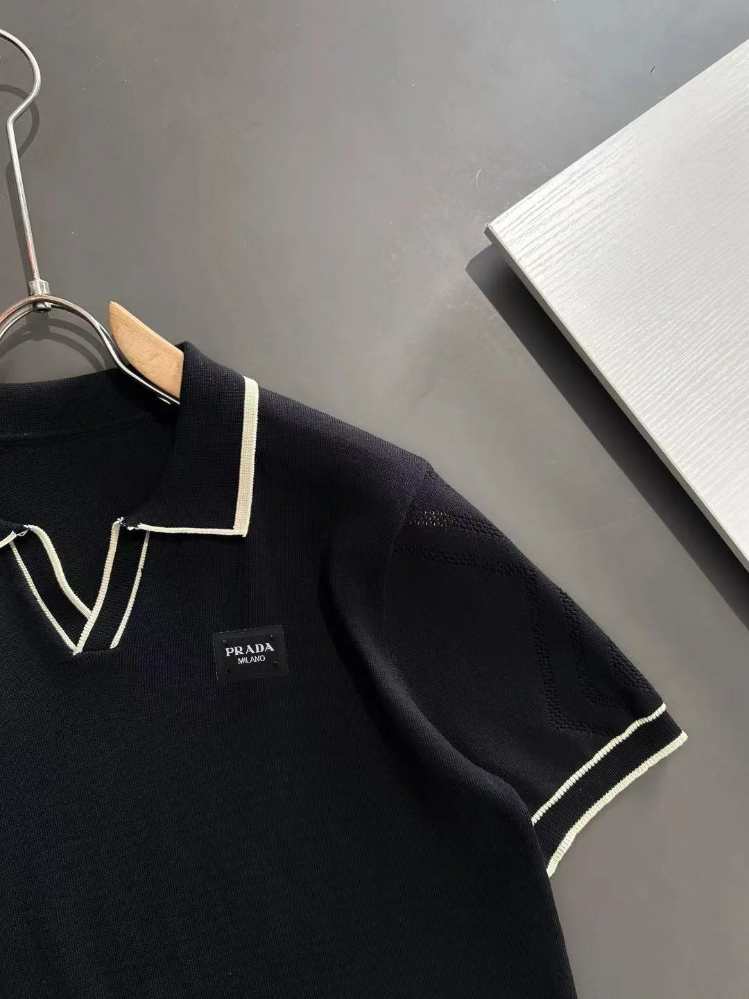 Prada Short Sleeve Top Minimalist D20015236 — view 2