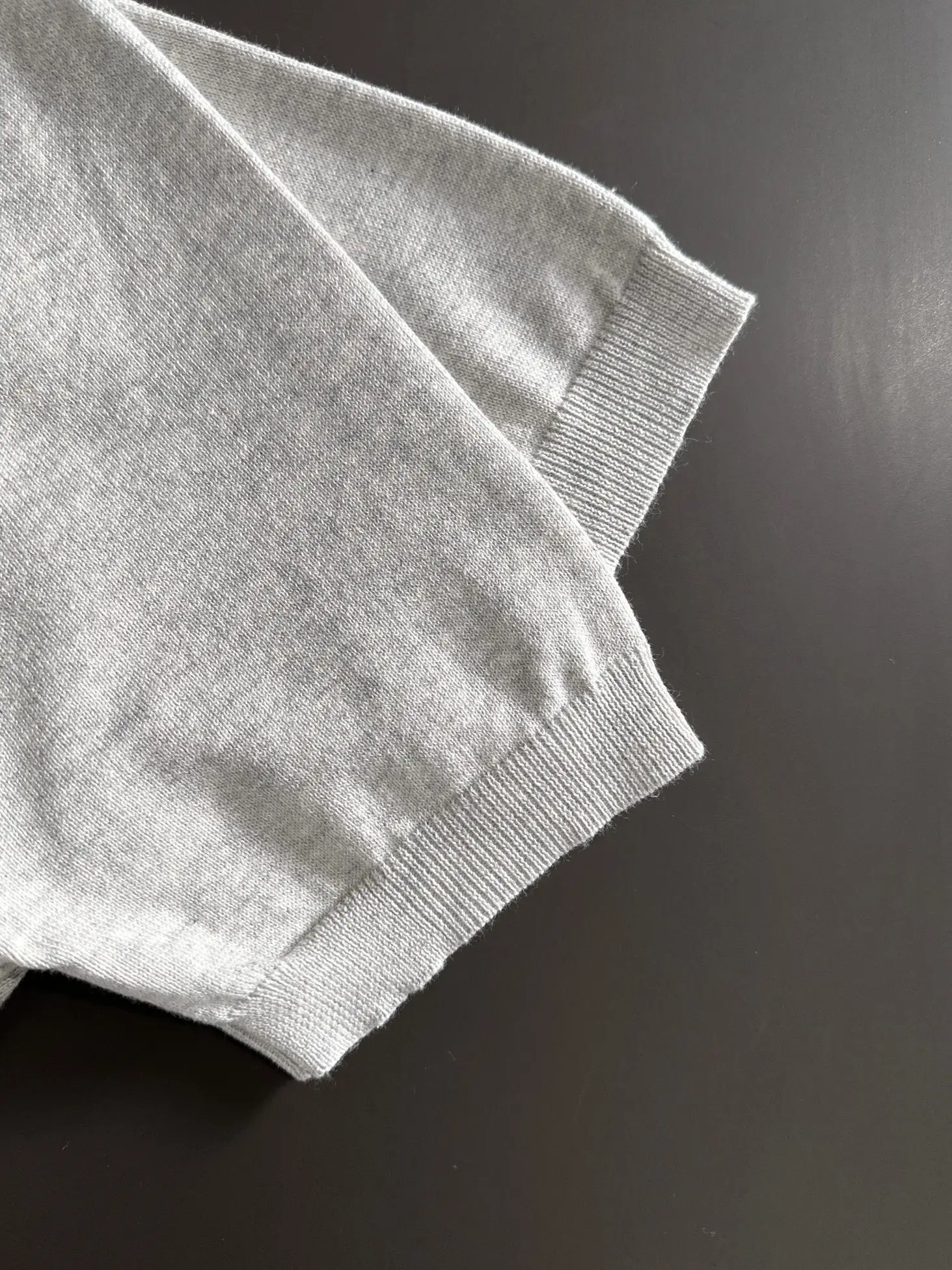 Contrast Stitch Knit Polo Shirt D20015205 — view 6