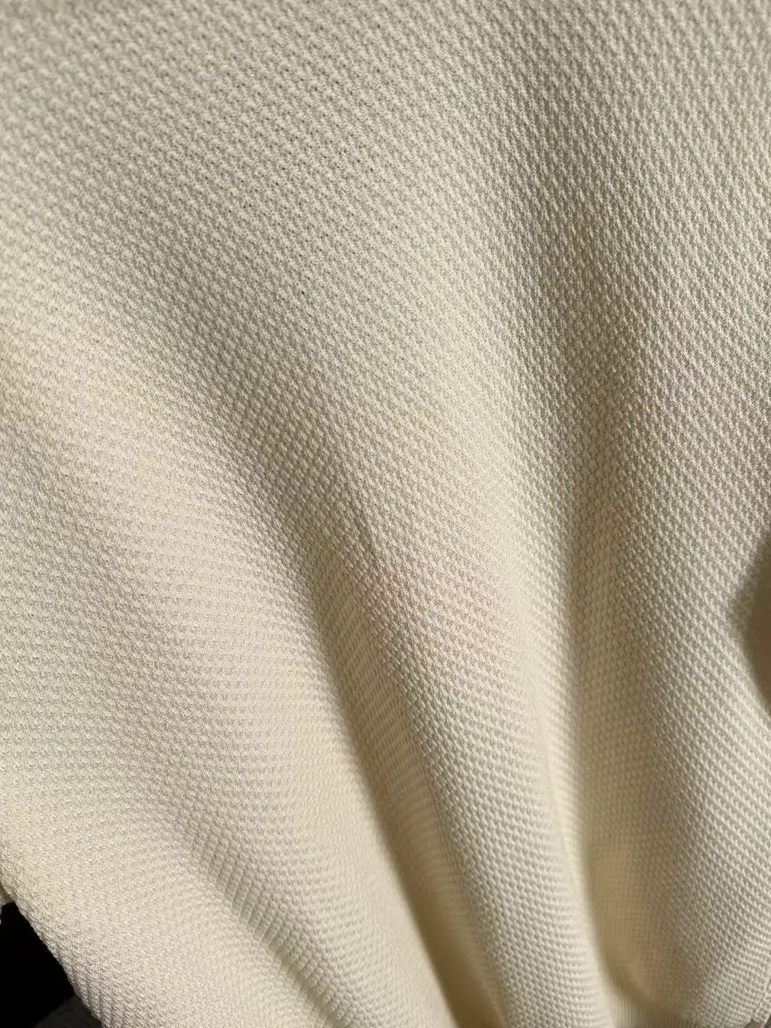 Waffle-Knit Cotton-Blend Polo Shirt D20015240 — view 6