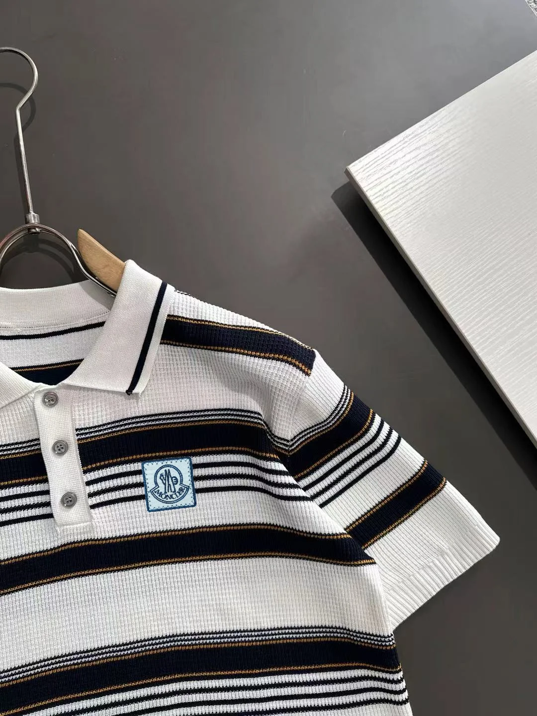 Striped Knit Polo Shirt D20015246 — view 2