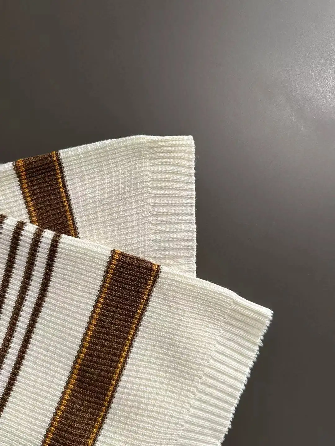 Striped Knit Polo Shirt D20015247 — view 5