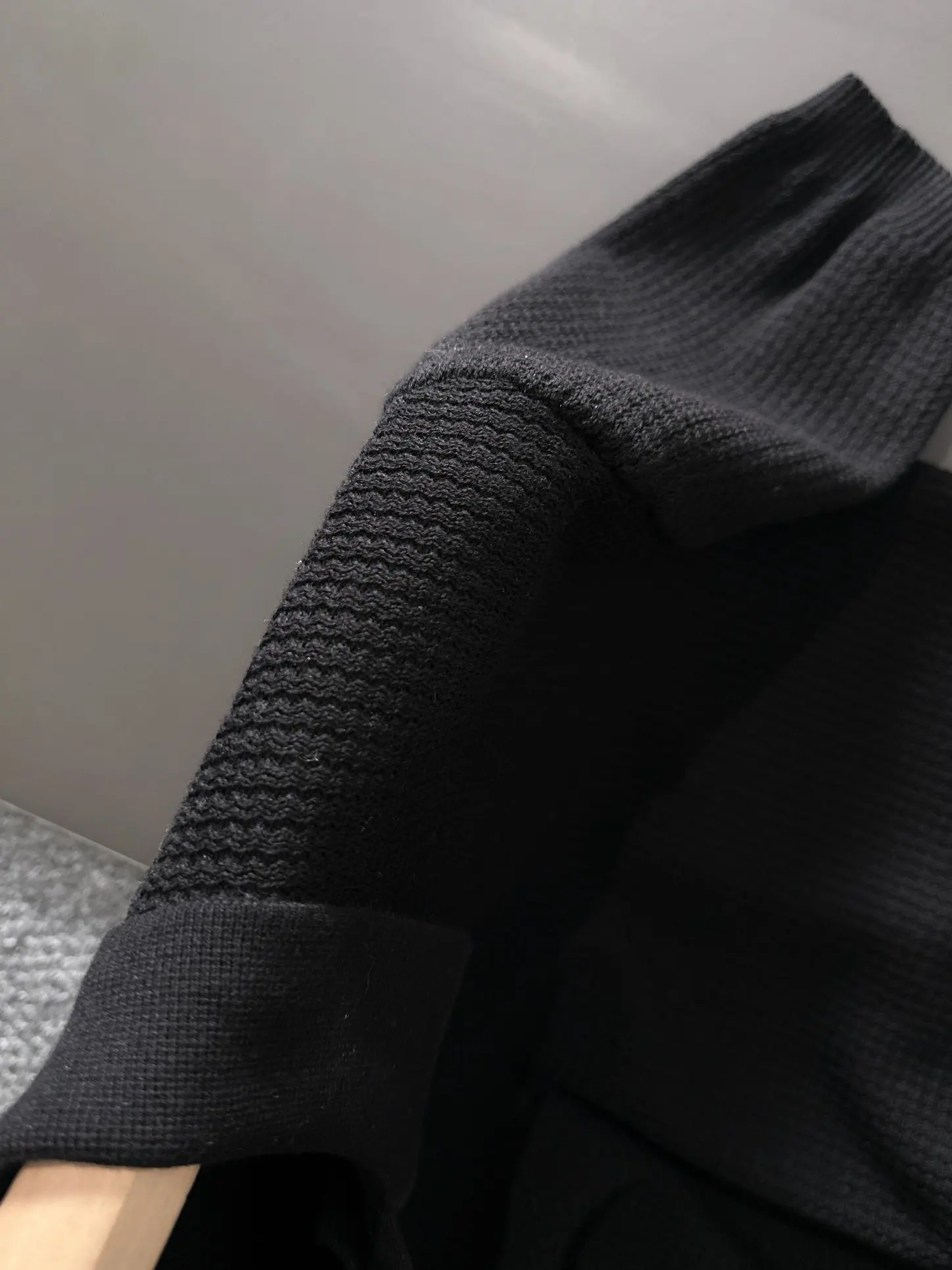 Waffle-Knit Cotton-Blend Polo Shirt D20015215 — view 5