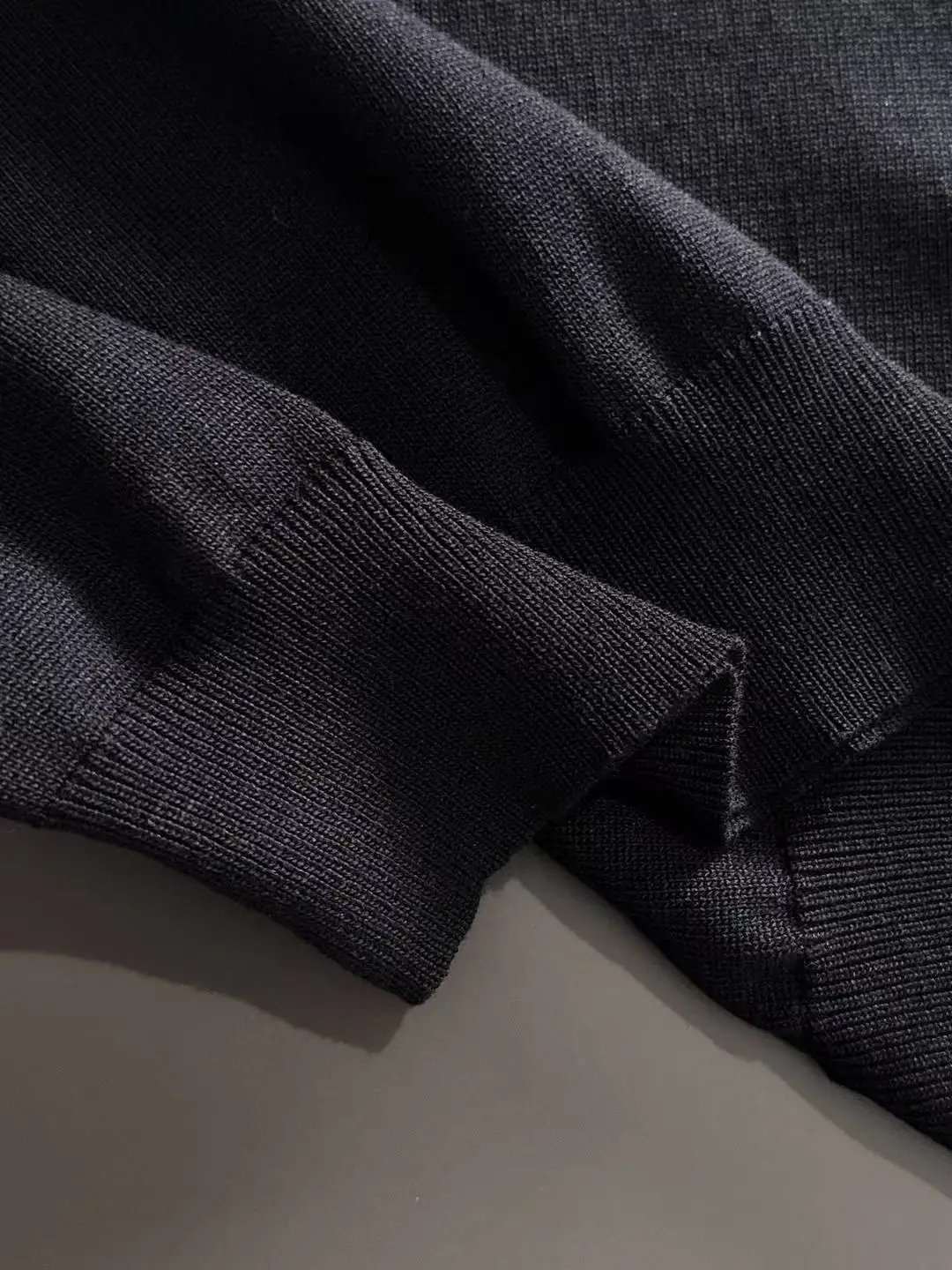 Striped Jacquard Knit T-Shirt D20015225 — view 5