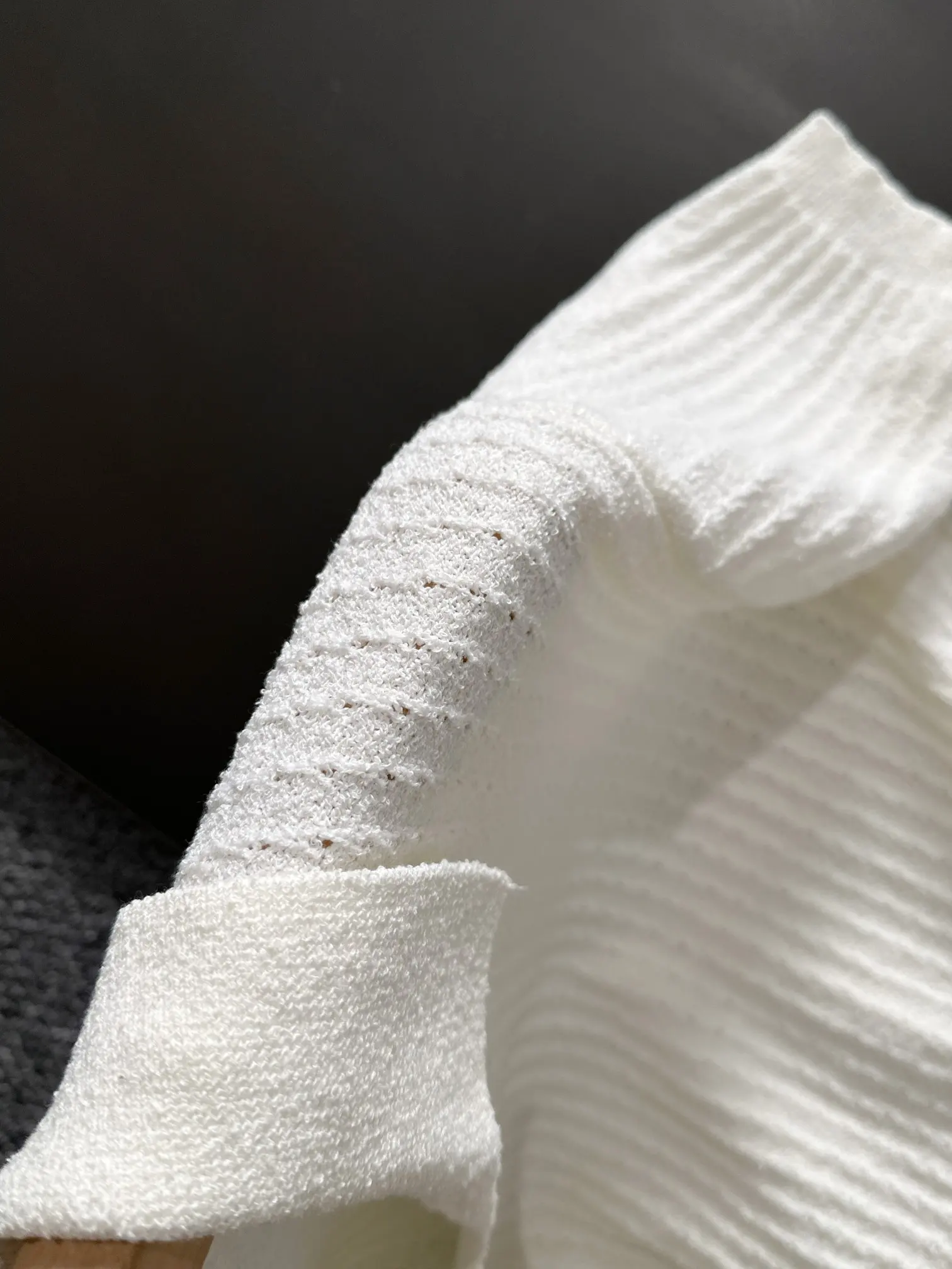 Textured Knit Short-Sleeve Polo Shirt D20015214 — view 4