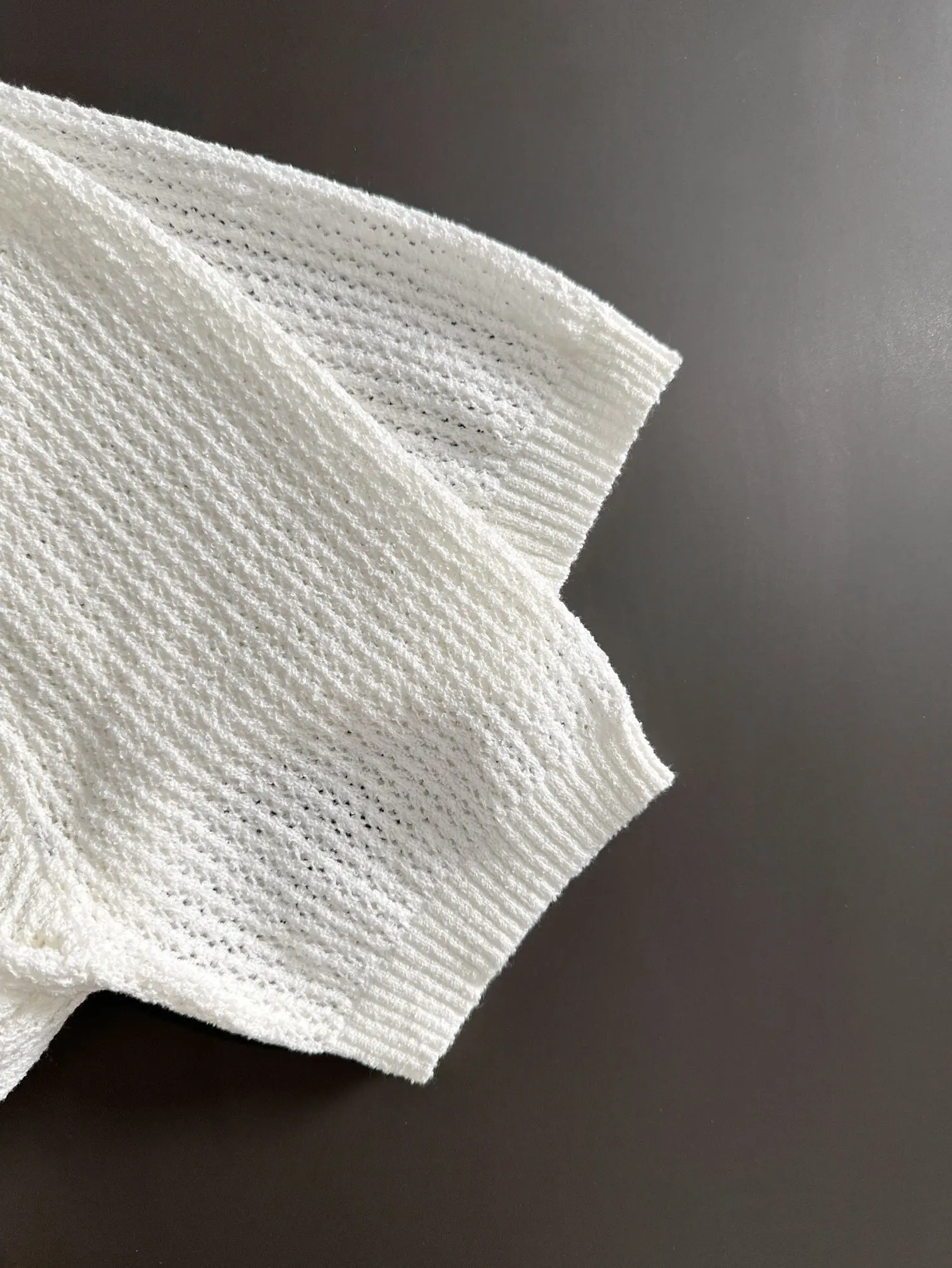 Open-Knit Mesh Polo Shirt D21013583 — view 5
